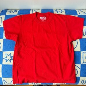 Mustang Red Big Bud Press tee SMALL